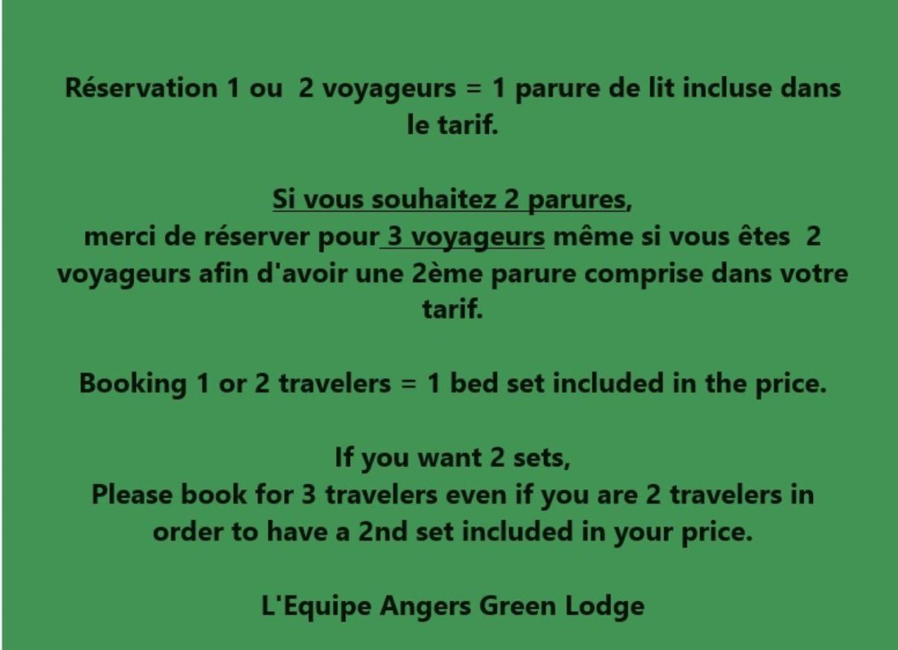Angers Green Lodge - Cosy Studio Ngoại thất bức ảnh